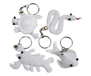 Schlüsselanhänger Sandtiere 8er Set 1