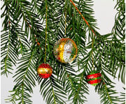 Betzold Pailletten Weihnachtskugel Set 2