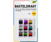 Set bunter Basteldraht 9 tlg 1