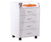 Rollcontainer weiß 1