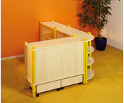 Highboardsystem Pracktik bestehen aus 4 Modulen 3