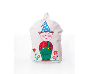 beleduc Blanko Kinder Rucksack aus Baumwolle 5