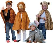 Betzold Kinder Kostüme Wilde Tiere 4 tlg 1