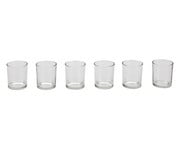 6 Glas Windlichter 1