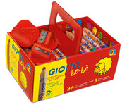GIOTTO Bébé Holzstifte + Spitzer 1
