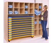 Bettzeugschrank für 20 Kunststoffliegen 2