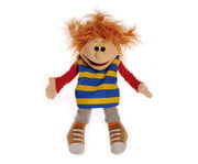Handpuppe Violettchen 35 cm 1