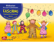 Fasching feiern mit Emma und Paul Kamishibai Bildkartenset 1