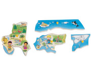 beleduc Puzzle Kinder der Welt 2