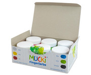 MUCKI Fingerfarben 6er Set 4