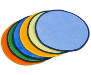 Teppichset Bunte Kreise 6er Set 1