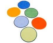 Teppichset Bunte Kreise 6er Set 2