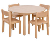 Betzold Möbel Set Rondino Sitzhöhe 34 cm Tischhöhe 58 cm 1
