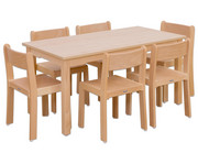 Betzold Möbel Set Orthino Sitzhöhe 38 cm Tischhöhe 64 cm 2