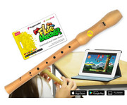 Flute Master App mit Blockflöte 1