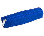 Faulenzer Mäppchen aus Leder rund 1