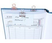 Papierklemmen 8 Stück im Set 4