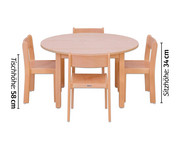 Betzold Möbel Set Rondino 5 teilig 6