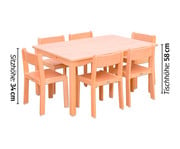 Betzold Möbel Set Ortho 7 teilig 7