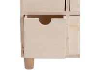 Tischkommode aus Holz 4