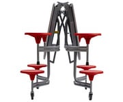 Tisch Sitz Kombination oval 8 Hocker 6