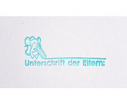 Lehrerstempel mit Text 5