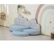 Betzold Kinder Akustiksofa Wolke mit zwei Ebenen 6