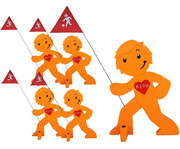 Sicherheits Verkehrsmännchen Buddy 2