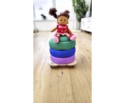 pedalo® Stapelbaustein Rollrutscher Teddy 4