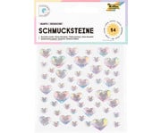 folia Herz Schmucksteine selbstklebend 54 Stück 3