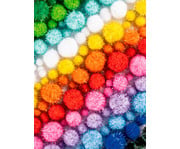folia Pompons Mix Jumbo 300 g 6