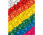 folia Jumbo Holzperlen 1 kg 7