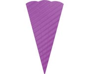 folia Schultüten Rohlinge aus 3D Wellpappe 5er Set einer Farbe 3