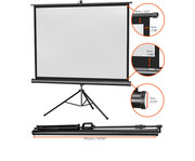 Stativleinwand Economy 3