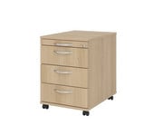 Betzold Rollcontainer Solid mit 4 Schüben abschließbar 6