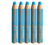 STABILO® Buntstifte woody 3 in 1 Einzelfarben 5 Stück 1