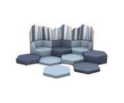 Betzold Sechseck Lounge Set 10 4