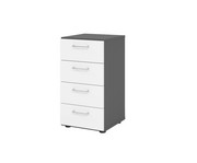 Betzold Advanced Schubladen Schrank schmal 2 OH 4 Schübe 2