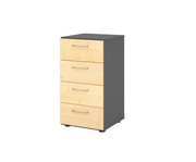 Betzold Advanced Schubladen Schrank schmal 2 OH 4 Schübe 5