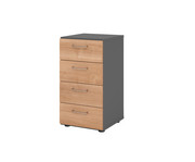 Betzold Advanced Schubladen Schrank schmal 2 OH 4 Schübe 4