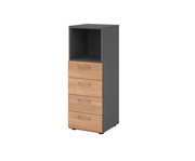 Betzold Advanced Kombischrank schmal 3 OH 4 Schübe 2