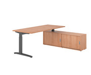 Betzold Schreibtisch VXB mit Sideboard höhenverstellbar 3