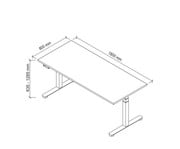 Betzold Schreibtisch Comfort elektrisch höhenverstellbar 5