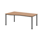 Betzold Eckschreibtisch Eco höhenverstellbar 180 x 80 cm 6
