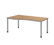 Betzold Eckschreibtisch Eco höhenverstellbar 180 x 80 cm 1