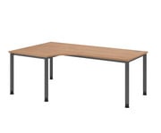 Betzold Eckschreibtisch Eco höhenverstellbar 200 x 120 cm 4