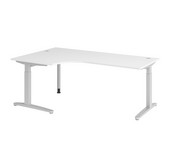 Betzold Eckschreibtisch VXB höhenverstellbar 200 x 120 cm 2