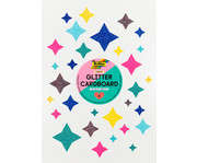 folia Glitterkarton Block 300 g/m² 24 x 34 cm 6 Farben 5