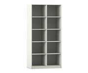 Flexeo® Regal 2 Reihen 10 Fächer hoch Breite 94 4 cm 1