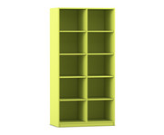 Flexeo® Regal 2 Reihen 10 Fächer hoch Breite 94 4 cm 1